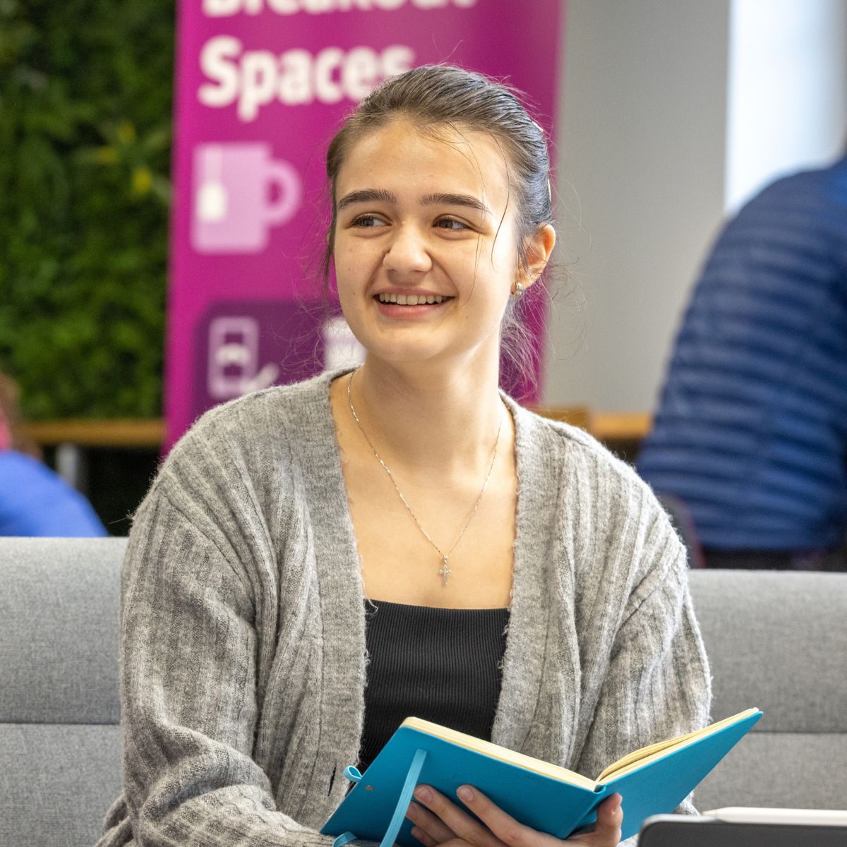 Portrait photo of Undergraduate Chemistry student at a desk